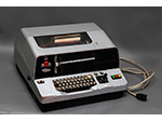 Teletipo de tecnologa SAGEM (Eurotrnica S.A y Telecomunicacin, Electrnica y Comunicacin S.A. (TECOSA), Espaa, ca. 1970-1975) - Pieza IG: 07147