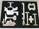 Plantillas de comprobacin de carriles (AMG, Austria, ca. 1920) - Pieza IG: 02619