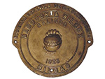Placa de construccin de la Sociedad Espaola de Babcock & Wilcox (Bilbao, 1925) - Pieza IG: 00919
