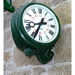 Reloj de andn (J.M. Gonzlez, San Sebastin, dcada de 1980) - Cesin: Ayuntamiento de Vilagarca de Aurosa - Pieza IG 03118
