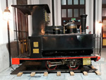 Locomotora de vapor 020PT para va de 550 mm. (Socit Anonyme Marcinelle & Couillet, Blgica, 1882) - Pieza IG: 00345
