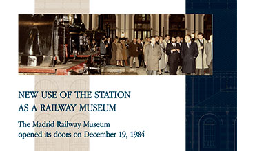 12/ New use of station as a Railway Museum