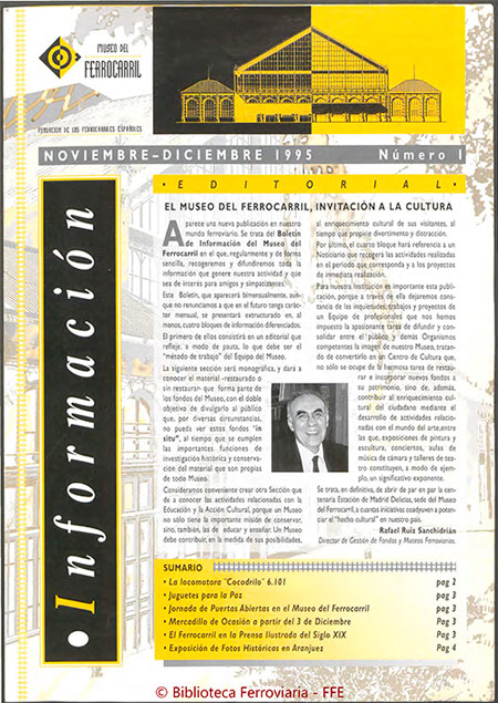 Boletines - Museo del Ferrocarril