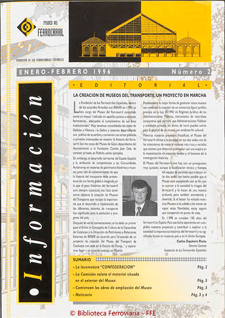 Boletines - Museo del Ferrocarril
