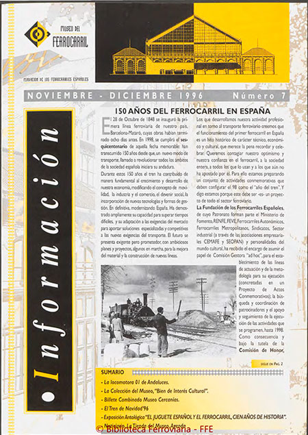 Boletines - Museo del Ferrocarril
