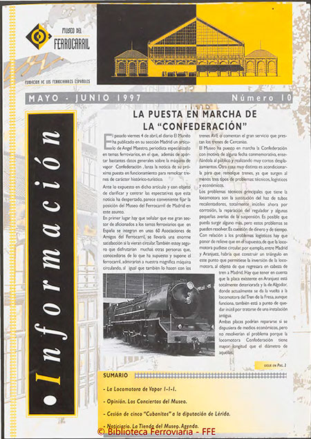 Boletines - Museo del Ferrocarril