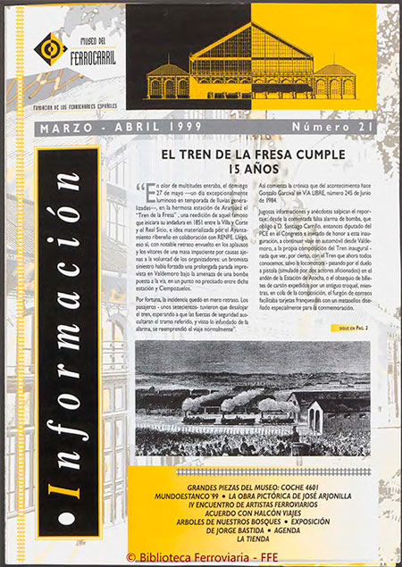 Boletines - Museo del Ferrocarril