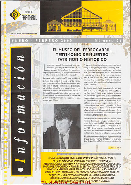 Boletines - Museo del Ferrocarril