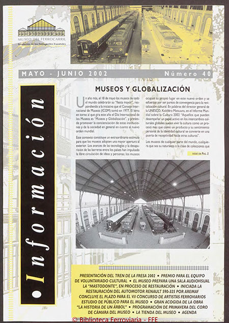 Boletines - Museo del Ferrocarril