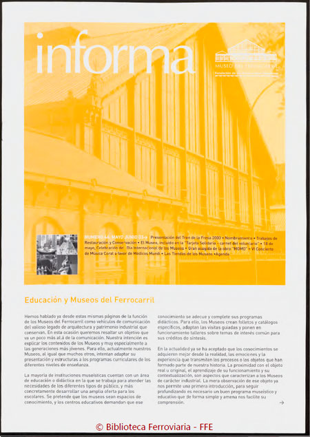 Boletines - Museo del Ferrocarril