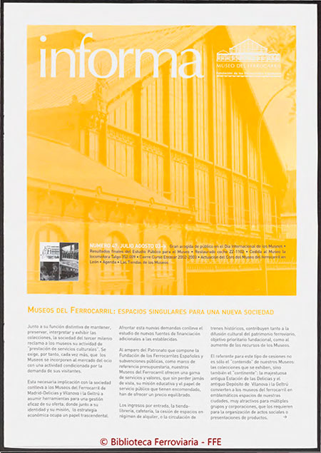 Boletines - Museo del Ferrocarril
