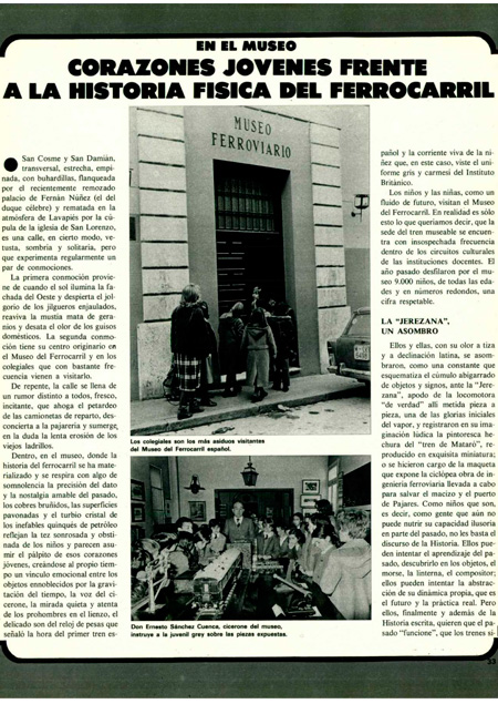 Noticias - Museo del Ferrocarril