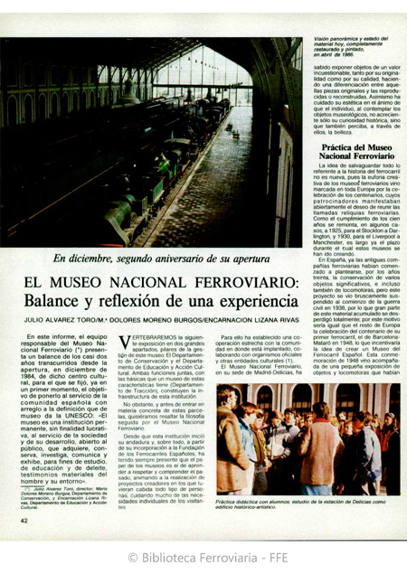 Noticias - Museo del Ferrocarril