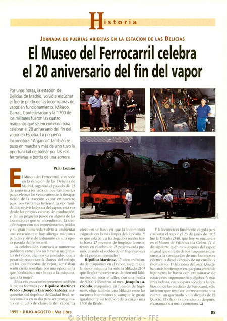Noticias - Museo del Ferrocarril