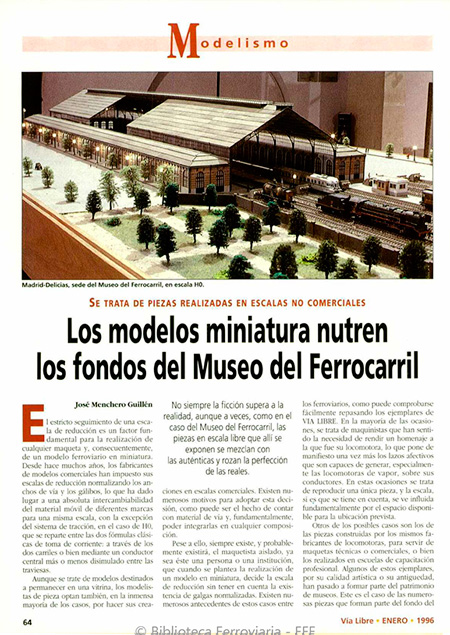 Noticias - Museo del Ferrocarril