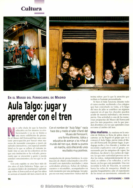 Noticias - Museo del Ferrocarril