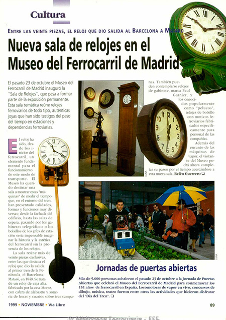 Noticias - Museo del Ferrocarril