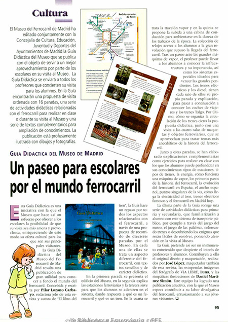 Noticias - Museo del Ferrocarril