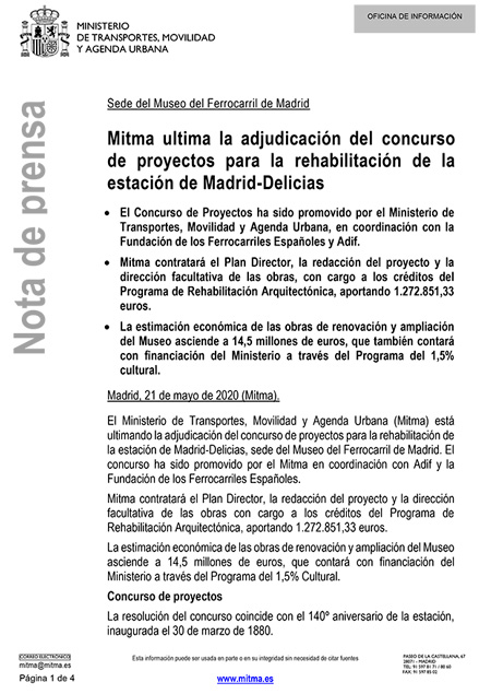 Noticias - Museo del Ferrocarril