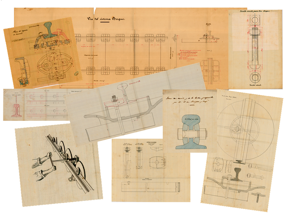 Sistemas y elementos de vía. Años 1864-1891. Sign. B-0108-001