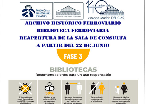 Reapertura del Archivo Histrico Ferroviario y de la Biblioteca Ferroviaria