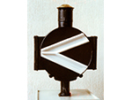 Farol indicador de posición de agujas de MZA (España, ca. 1930) - Pieza IG: 00239