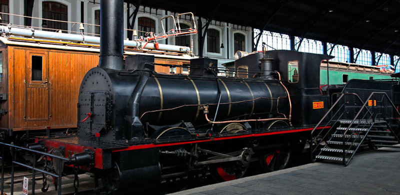 revisión Trascender irregular Locomotoras de vapor en la colección del Museo