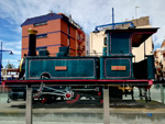 Locomotora de vapor 030-0204 (Ex Norte 602). (Schneider & Cie. Le Creusot, Francia, 1864) Cesión: Ayuntamiento de Tarragona - Pieza IG: 00021