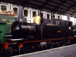 Locomotora de vapor 120-0201 (Sharp & Stewart, Gran Bretaña, 1878) - Pieza IG: 00011