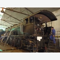 Locomotora de vapor RENFE 241-2001 - Pieza IG: 00076