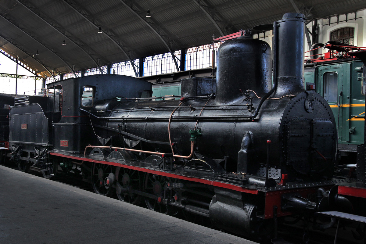 Locomotora de vapor 040-2091. “El Cinca” (Le Creusot, Francia, 1864)