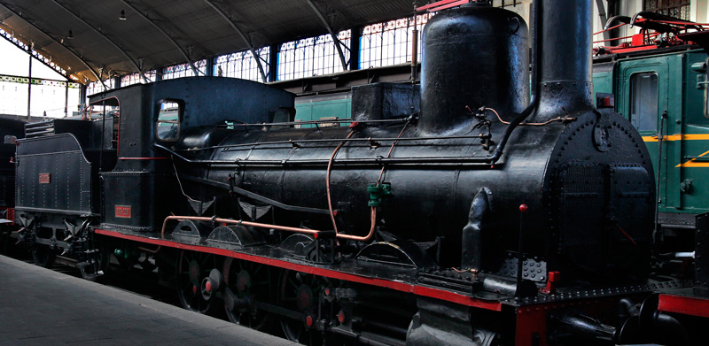 Locomotora de vapor 040-2091. “El Cinca” (Le Creusot, Francia, 1864)
