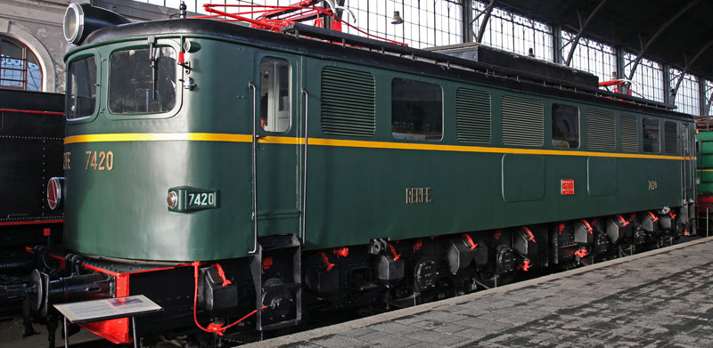 Locomotora eléctrica 7420 Locomotora eléctrica 7420