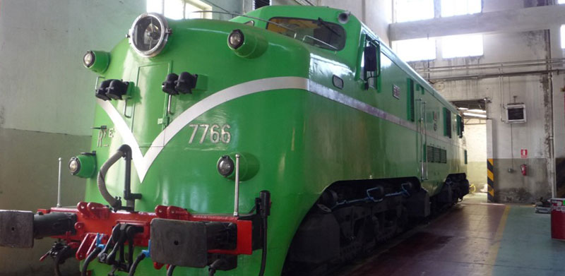 Locomotora eléctrica 7766 Locomotora eléctrica 7766
