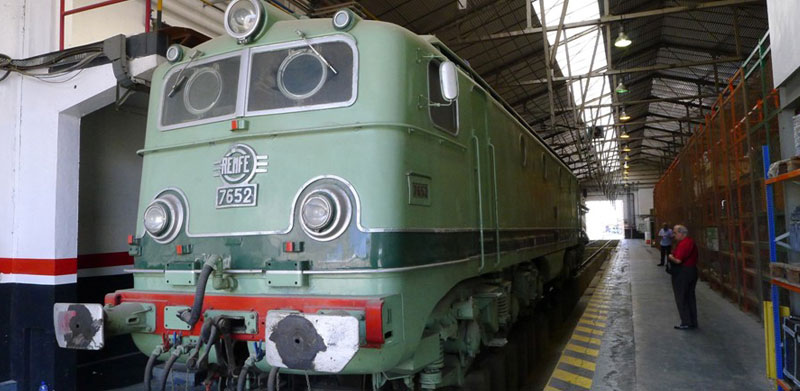 Locomotora eléctrica 7652 Locomotora eléctrica 7652