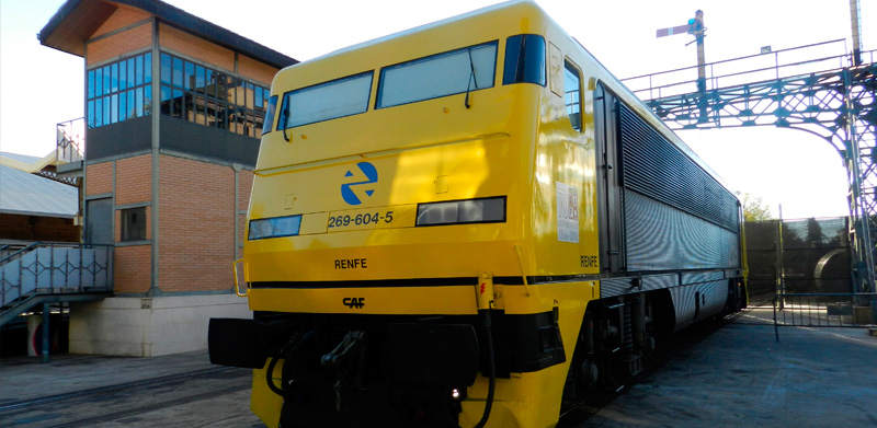Locomotora eléctrica 269-604-5 Locomotora eléctrica 269-604-5