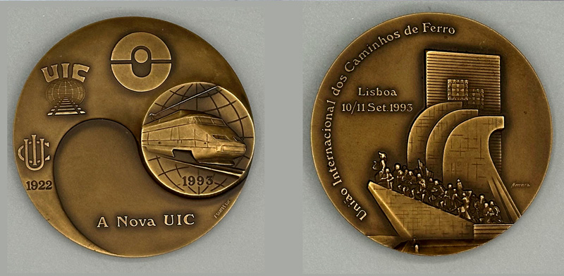 Nuevo sistema de comunicaciones ferroviarias de la UIC con Lisboa, 1922-1993