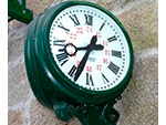 Reloj de andn (J.M. Gonzlez, San Sebastin, dcada de 1980) - Cesin: Ayuntamiento de Vilagarca de Aurosa - Pieza IG 03118