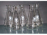 Matraz Erlenmeyer (Schott Mainz Jena Glas, Alemania, dcada 1960) - Pieza IG: 05777