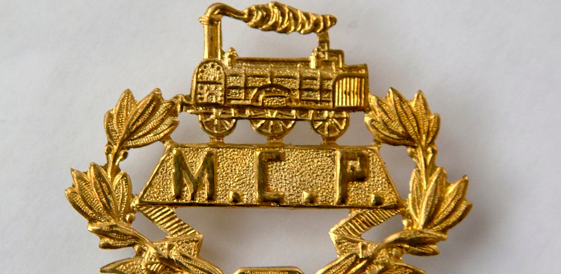 Insignia de gorra de uniforme de la Compañía MCP Insignia de gorra de uniforme de la Compañía MCP