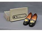 Zapatos de azafata de RENFE (Barcelona, Conchita Vilamitjana Mart�, 1975) Donaci�n: Juliana R�os Alberca - Pieza IG: 08783