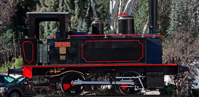 Locomotora de vapor 020-0231 “Cuco” Locomotora de vapor 020-0231 “Cuco”