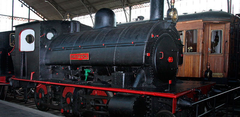 Locomotora de vapor 130-0201 “Pucheta” Locomotora de vapor 130-0201 “Pucheta”