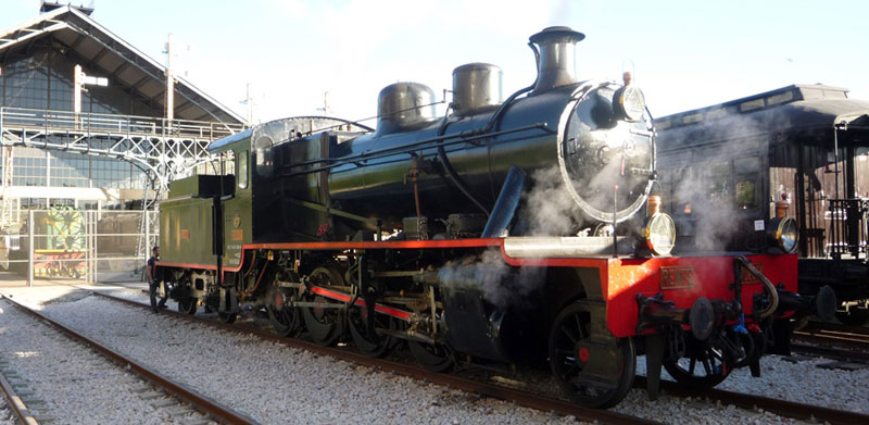 Locomotora de vapor 140-2054 Locomotora de vapor 140-2054