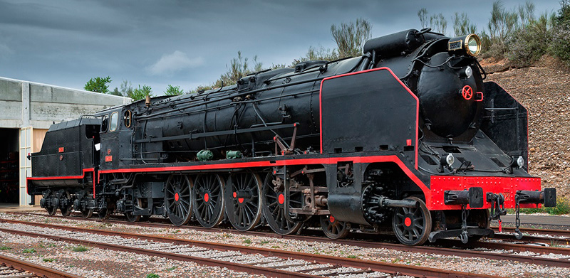 Locomotora de vapor 241F-2238 Locomotora de vapor 241F-2238
