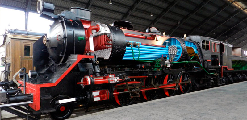 Nave Central - Locomotoras de vapor Nave Central - Locomotoras de vapor